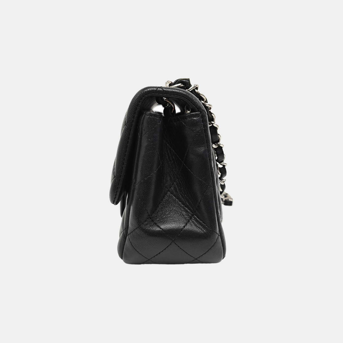 CLASSIC FLAP Mini Quilted Lambskin Black