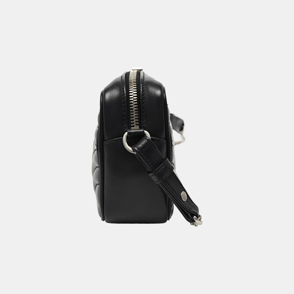 Diagramme Quilted Lambskin Black