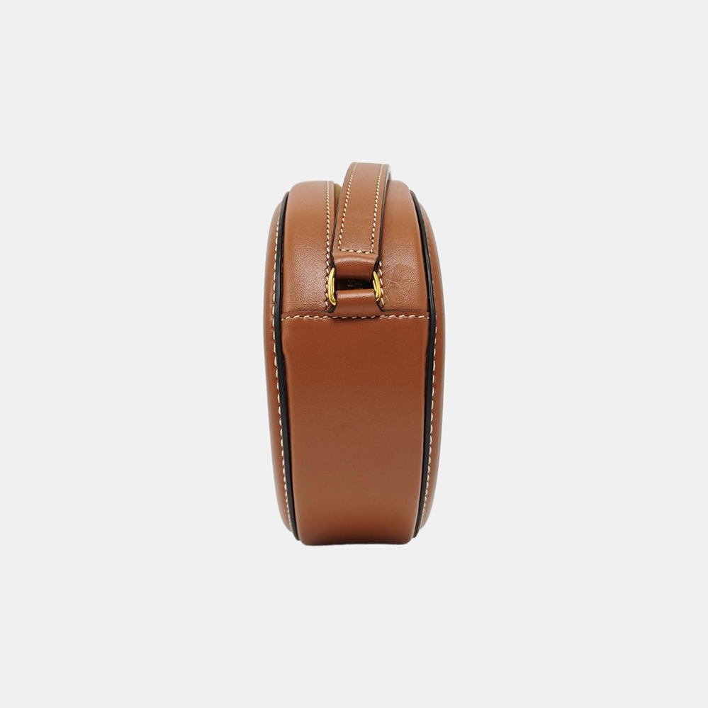 TRIOMPHE Small Calfskin Brown