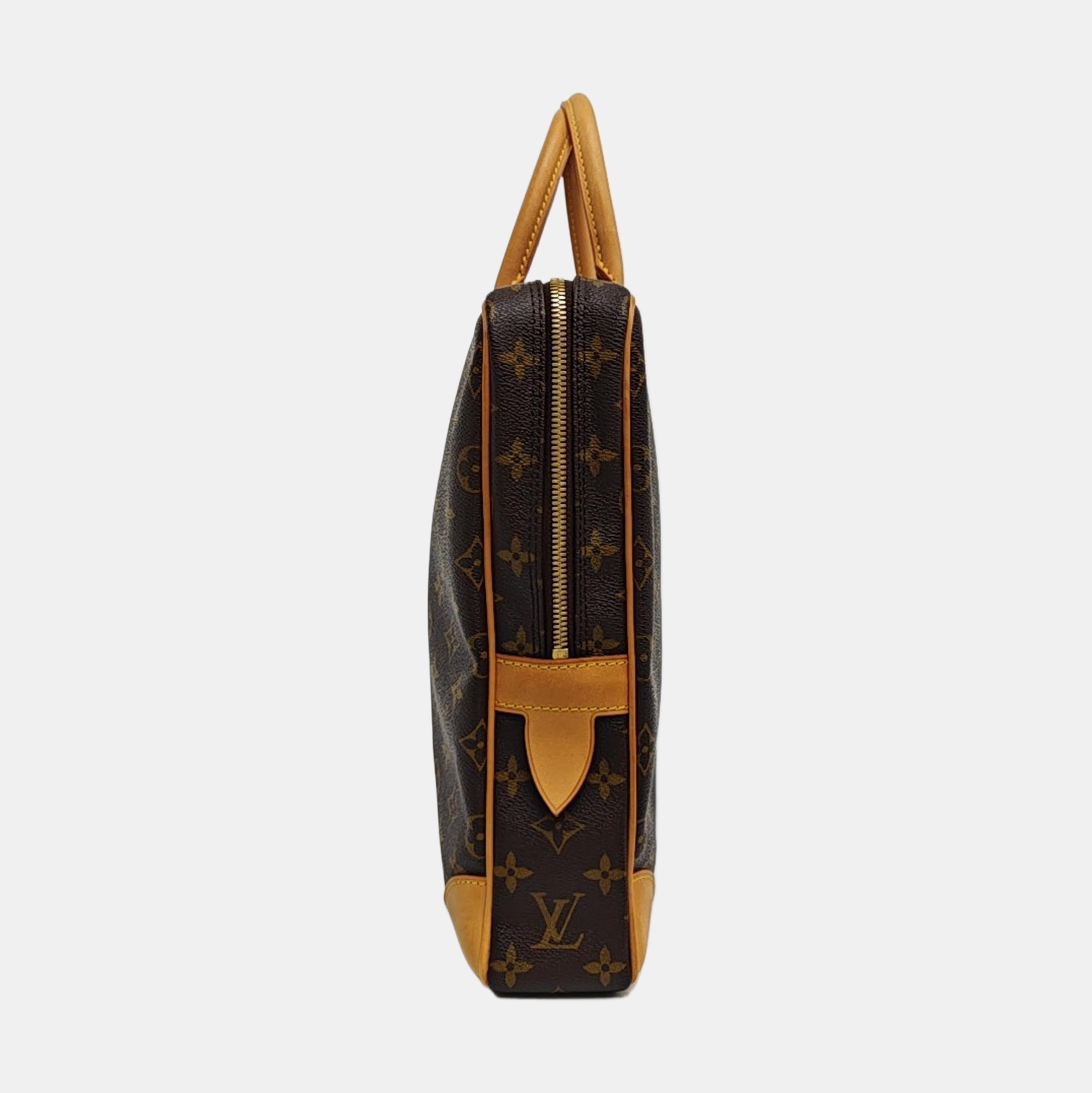 PORTE-DOCUMENTS PM Monogram Coated Canvas Brown