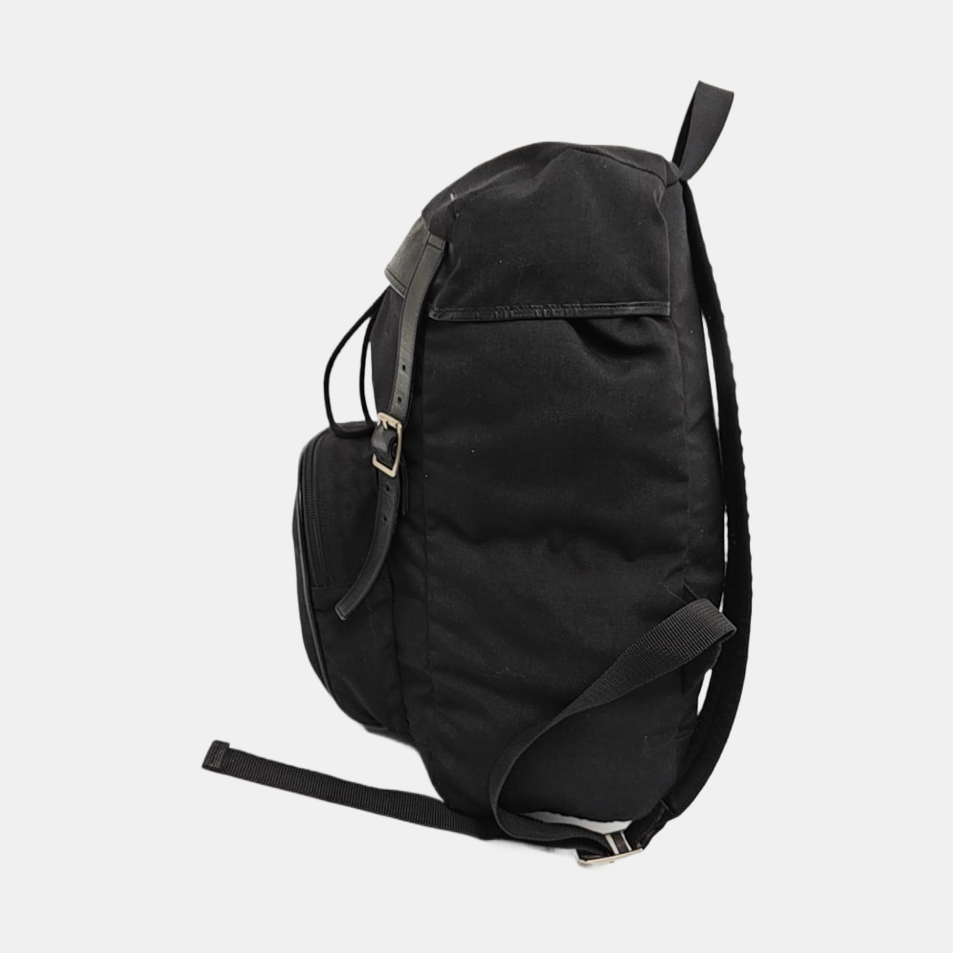Canvas Backpack Black