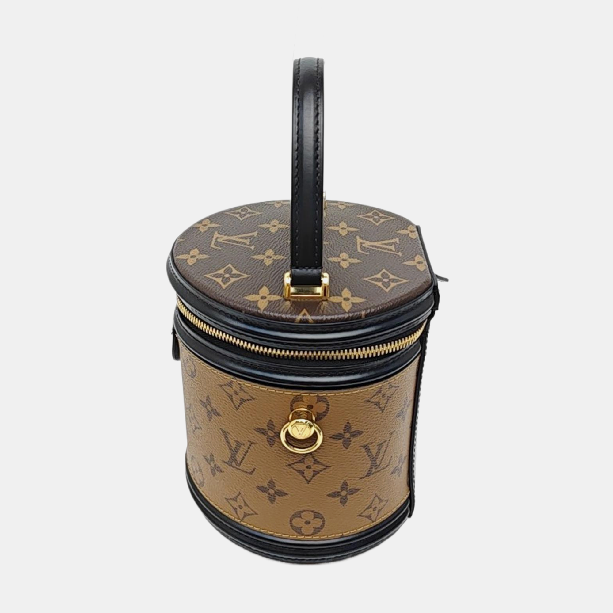 CANNES PM Monogram Coated Canvas Brown