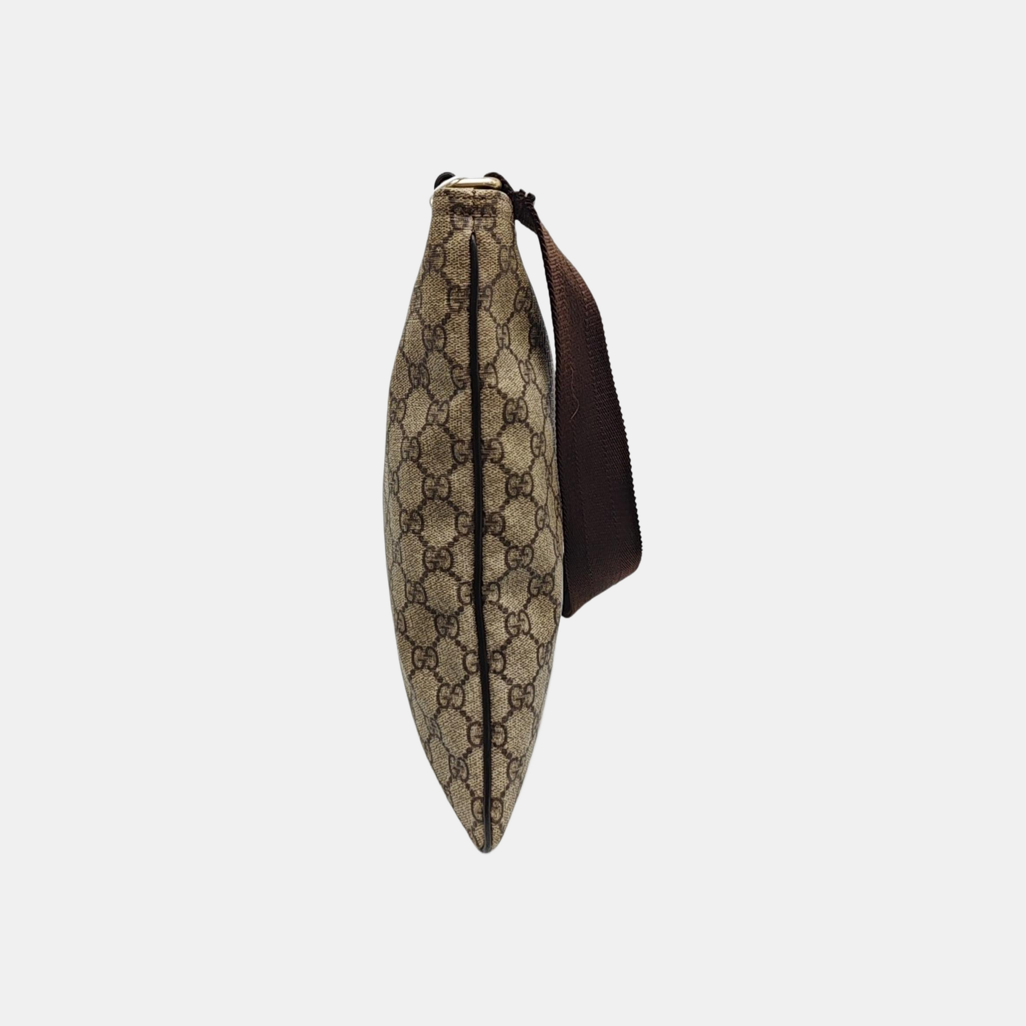 GG Supreme Monogram Coated Canvas Black