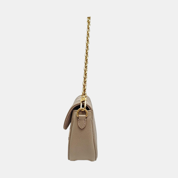 IVY Monogram Calfskin Gray