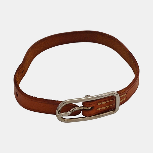 Leather Brown Bangle