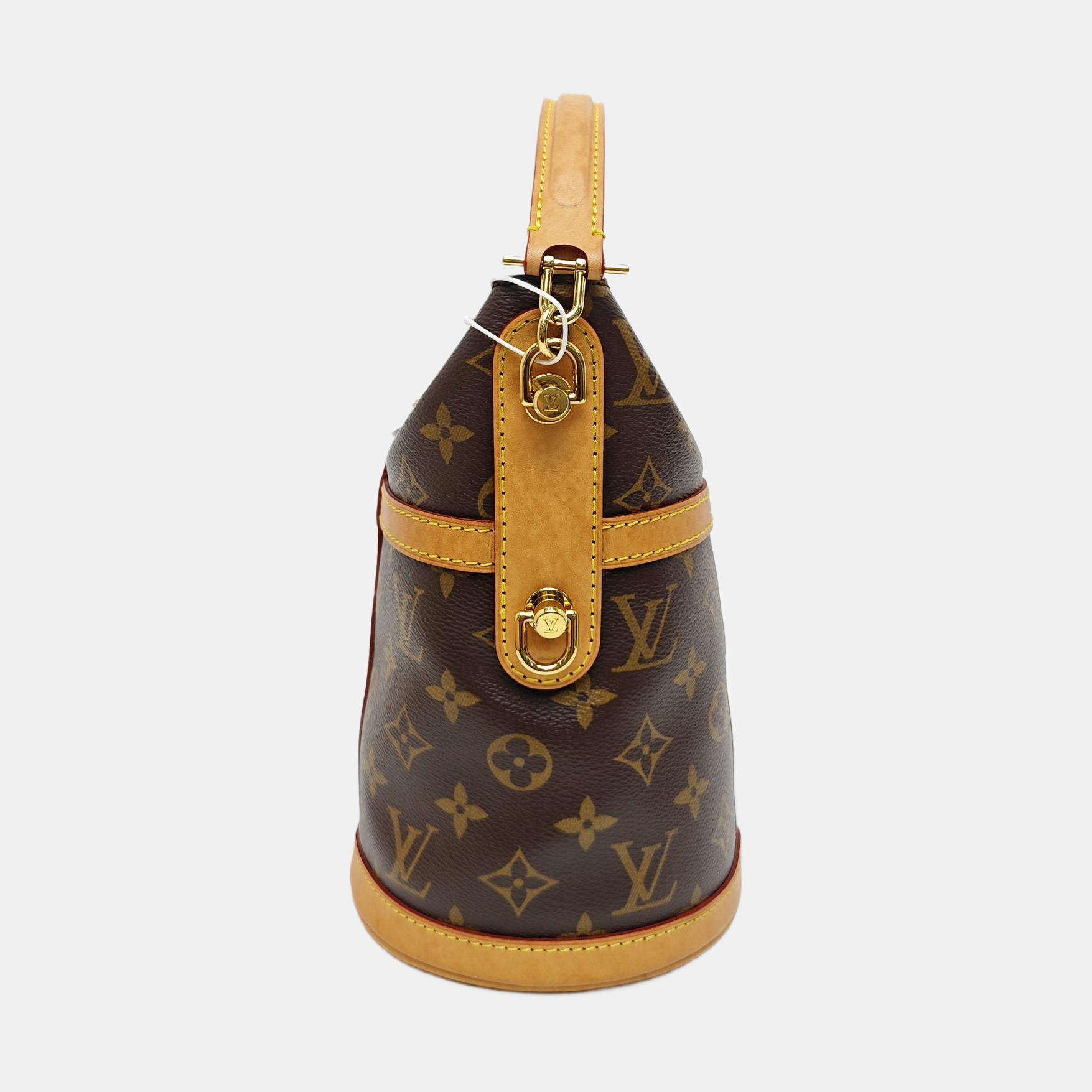 DUFFLE Monogram Coated Canvas Brown
