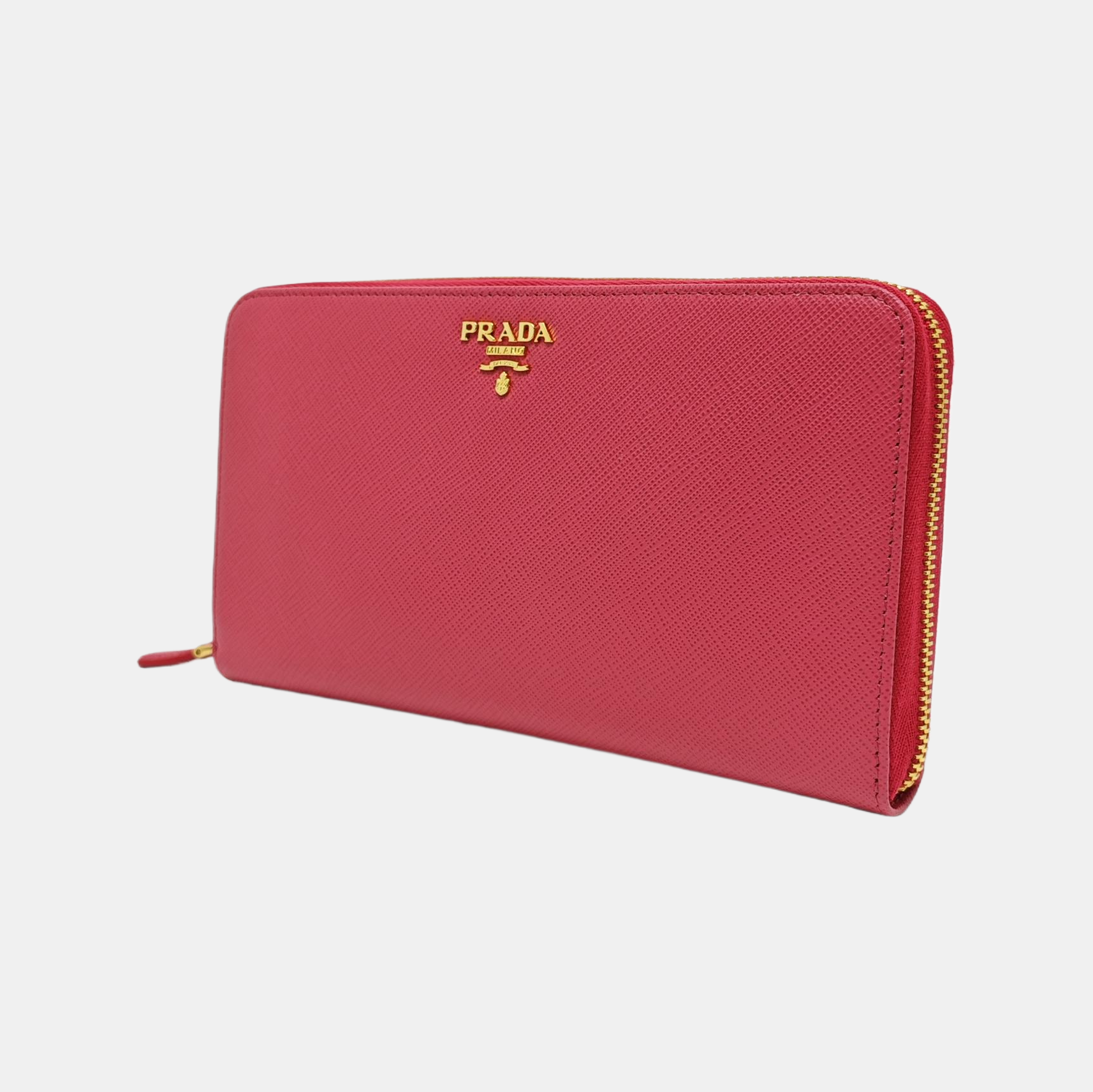 Saffiano Calfskin Wallet Pink
