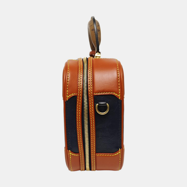 VALISETTE Monogram Calfskin Blue