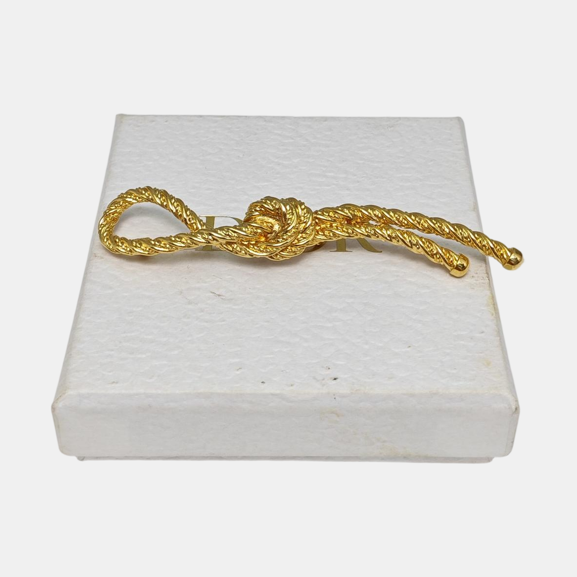 Metal Gold Brooch