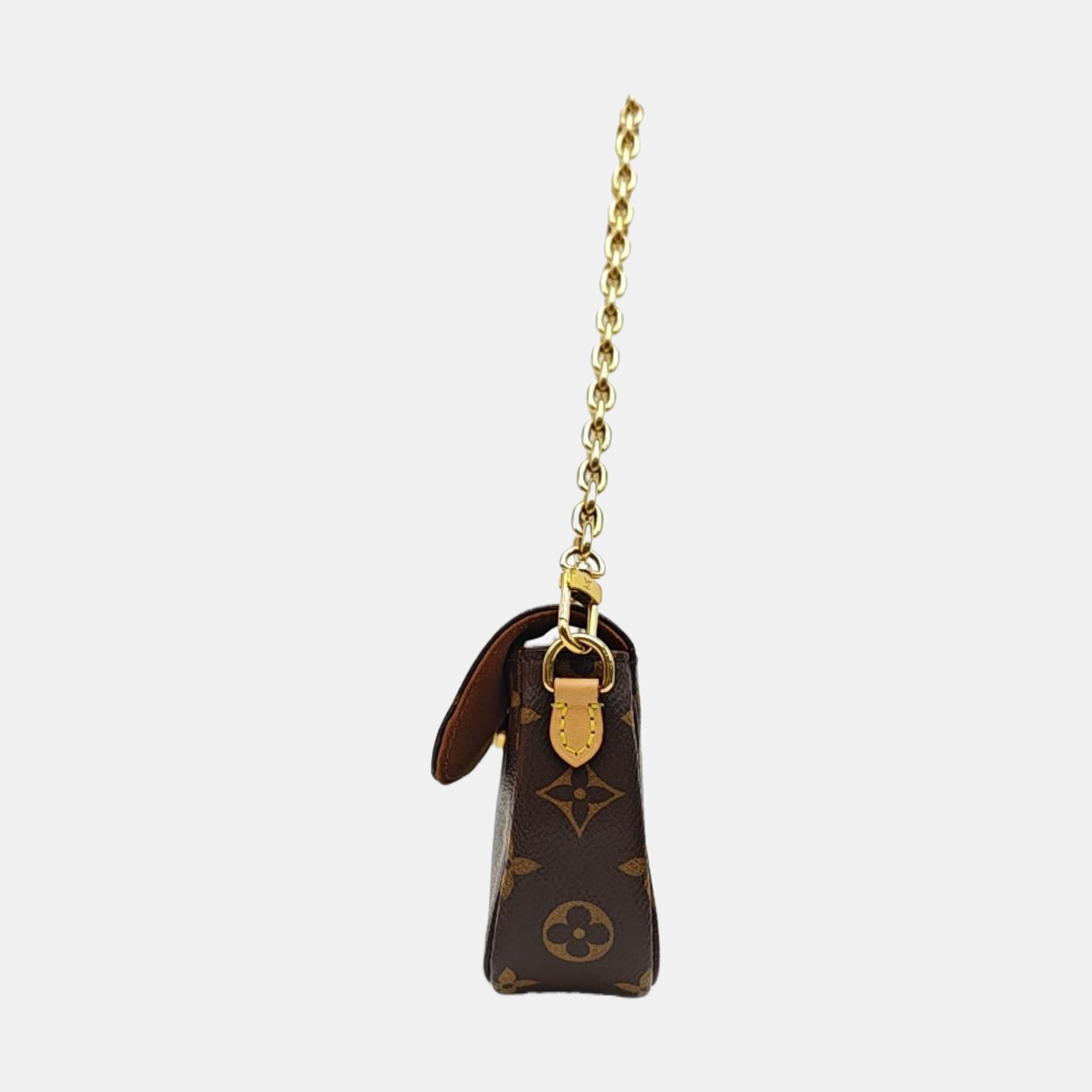 IVY Monogram Coated Canvas Brown