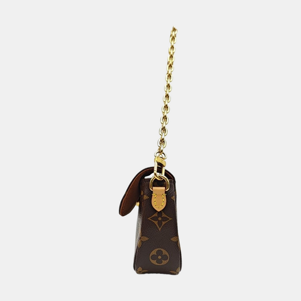 IVY Monogram Coated Canvas Brown