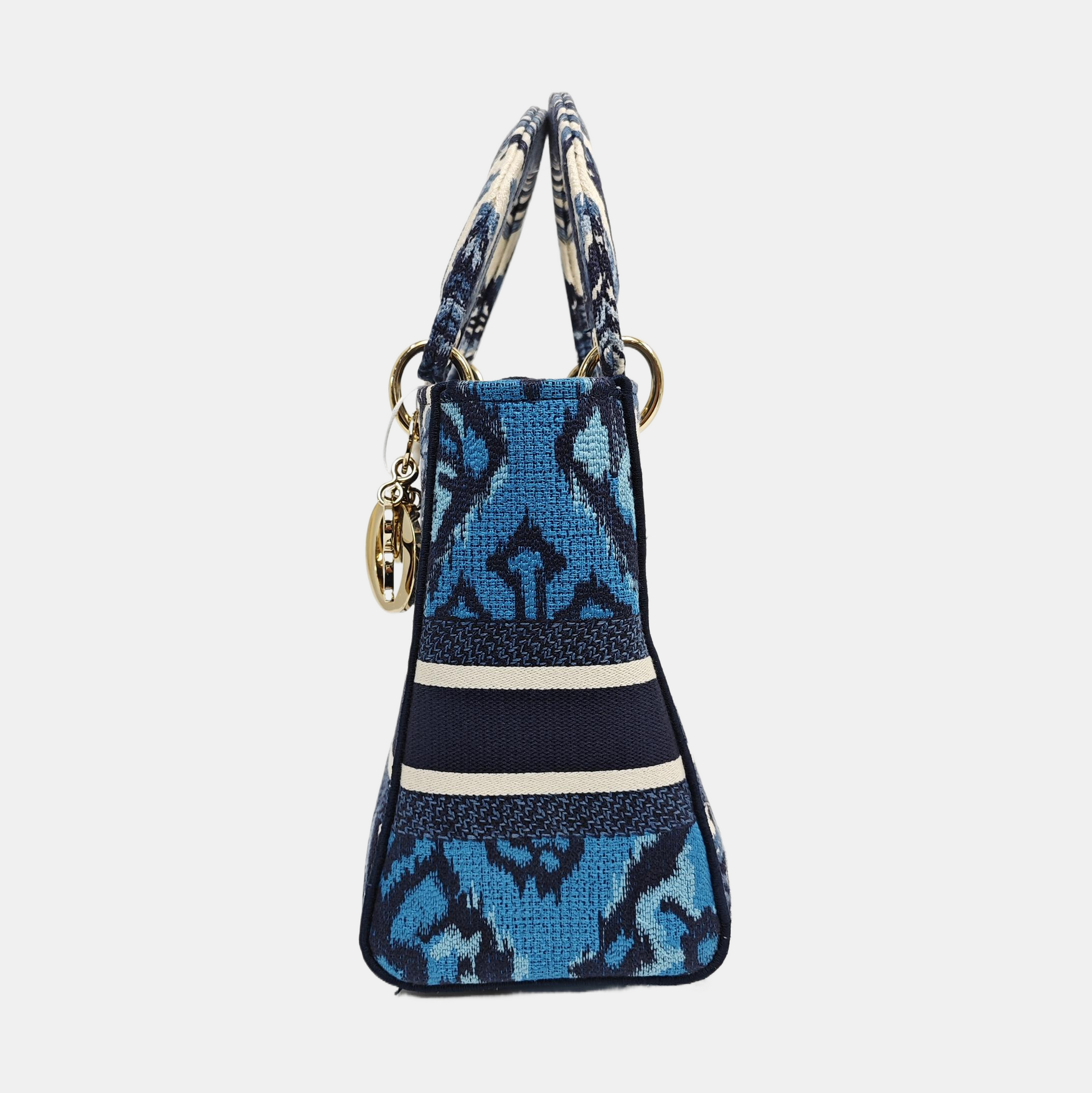 Lady D-Lite Medium Fabric Blue
