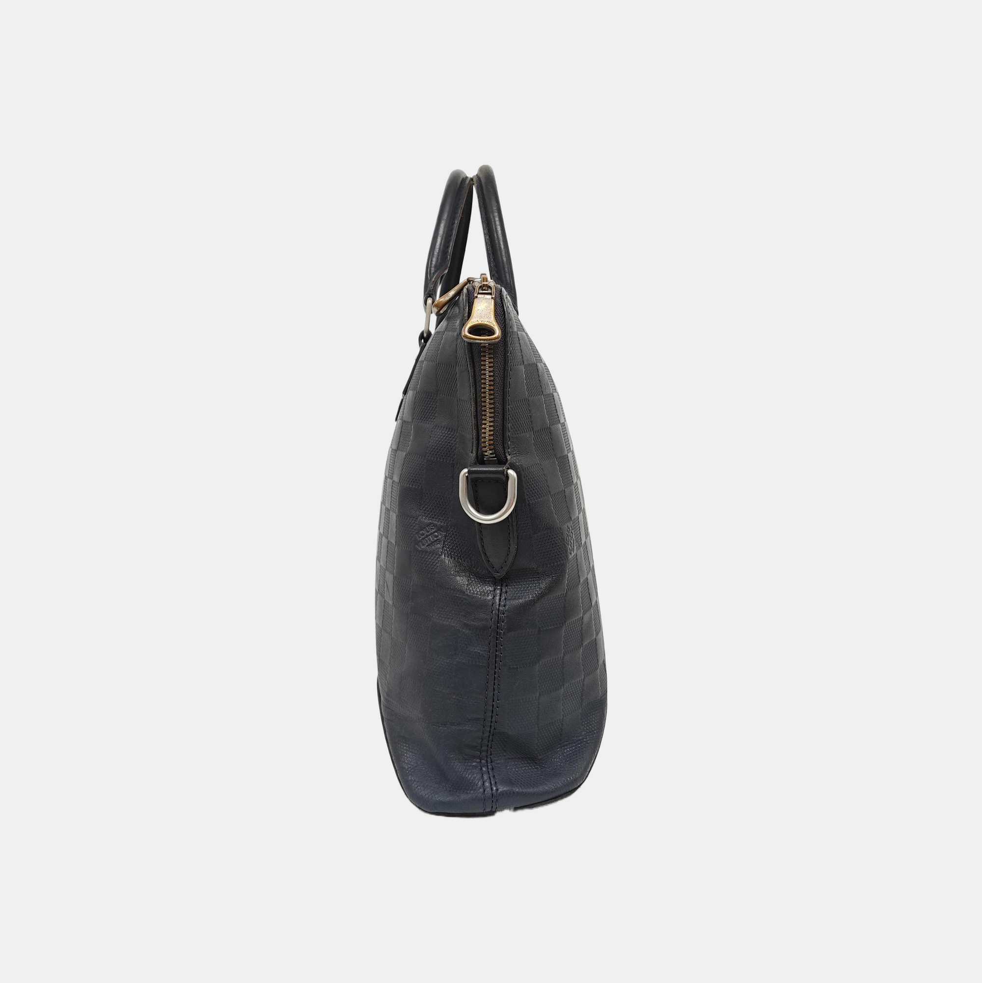 AVENUE Damier Calfskin Blue
