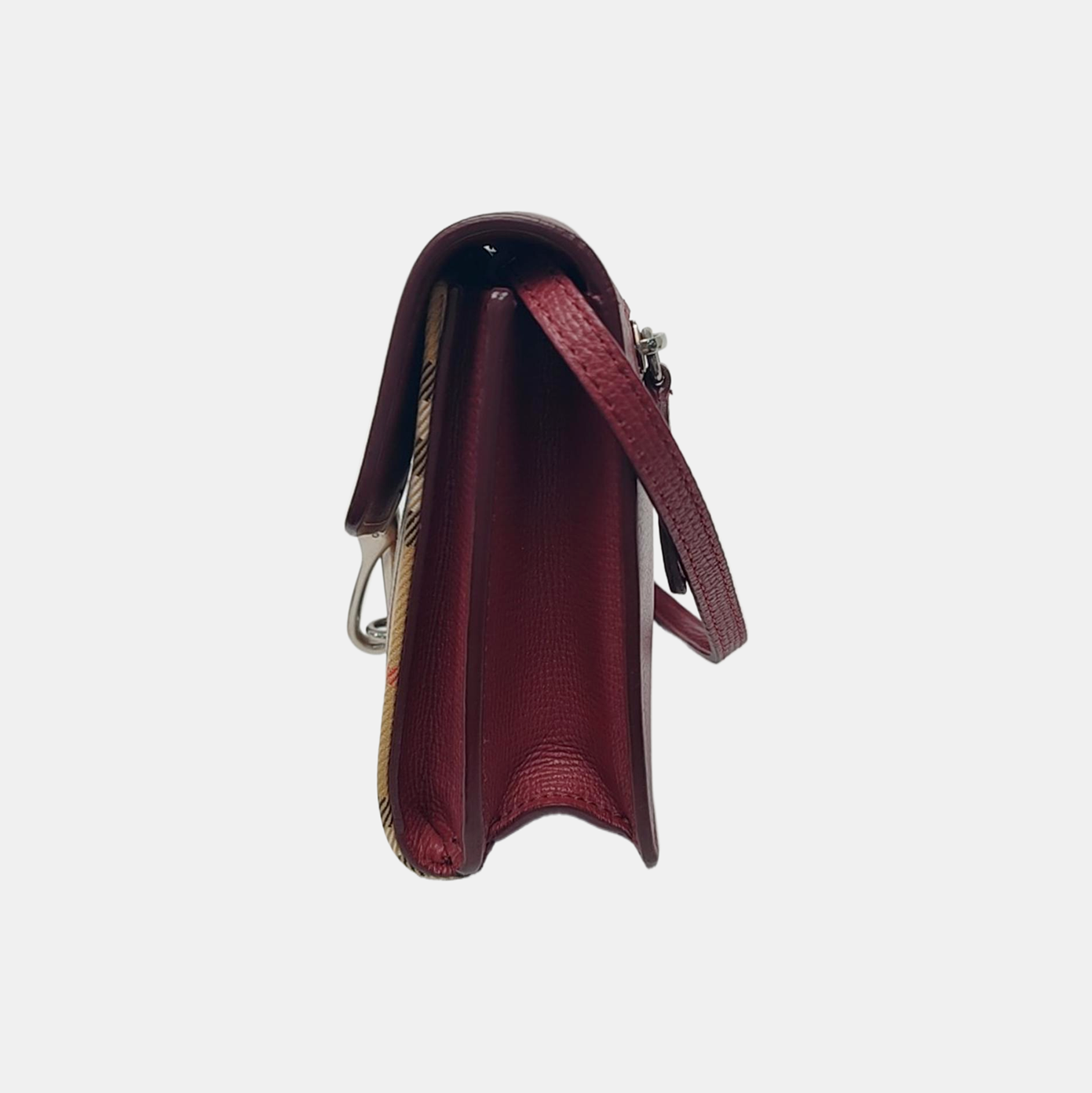 Authenticated pre-owned  Macken Patchwork Burgundy - Shoulder Bag at Looply