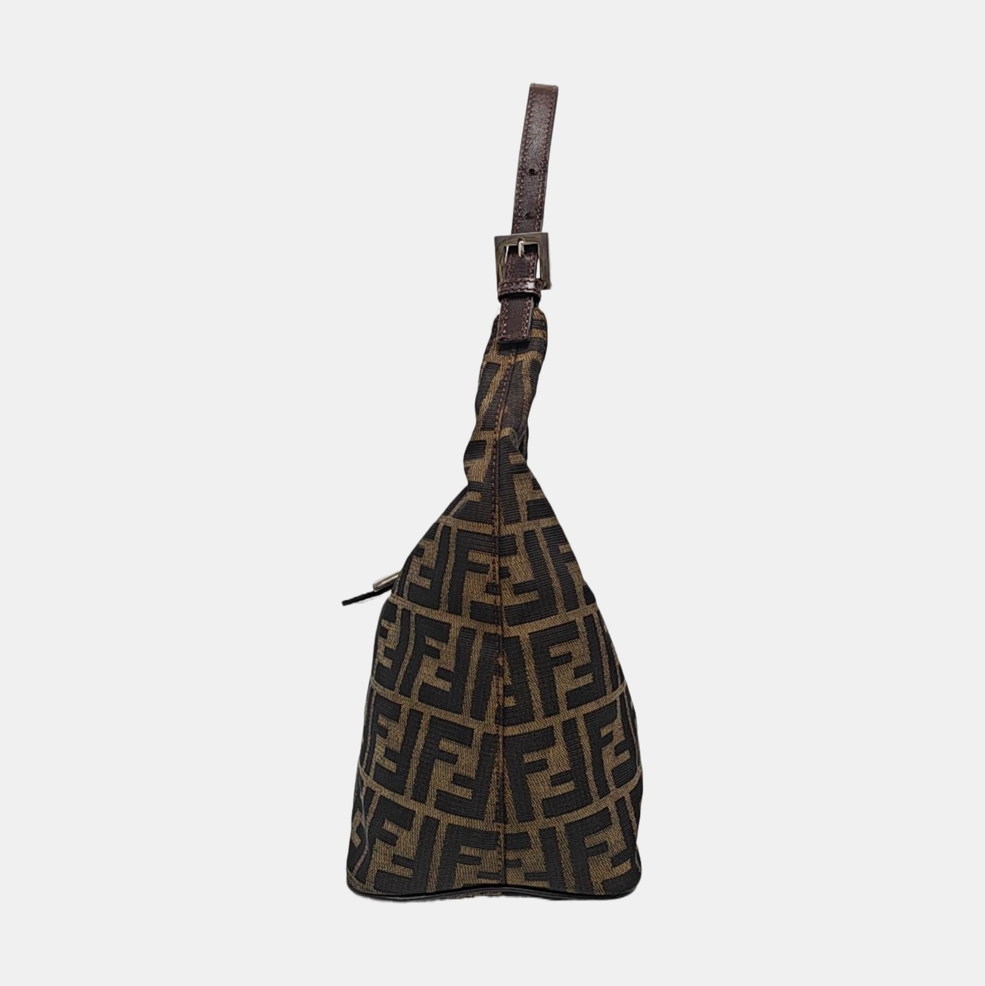 Canvas Shoulder Bag Brown