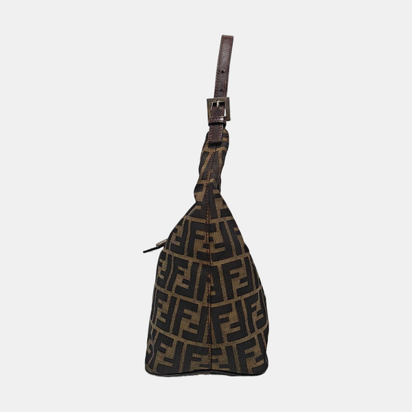 Canvas Shoulder Bag Brown