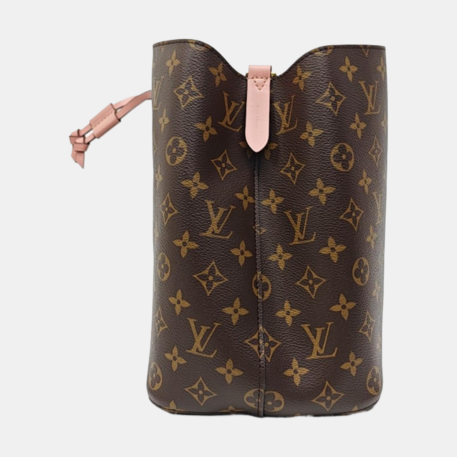 NÉONOÉ MM Monogram Coated Canvas Brown
