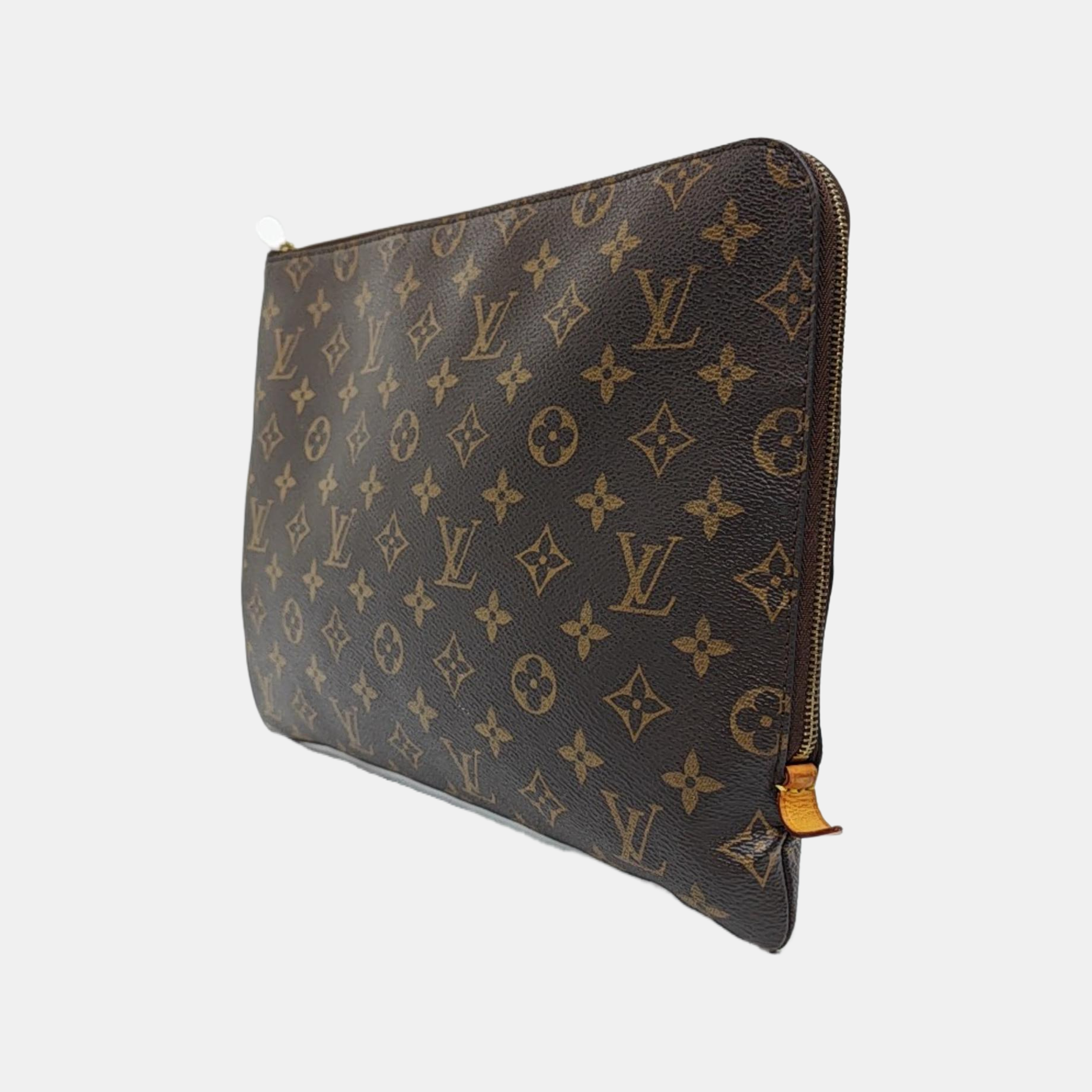 Etui Voyage MM Monogram Coated Canvas Brown