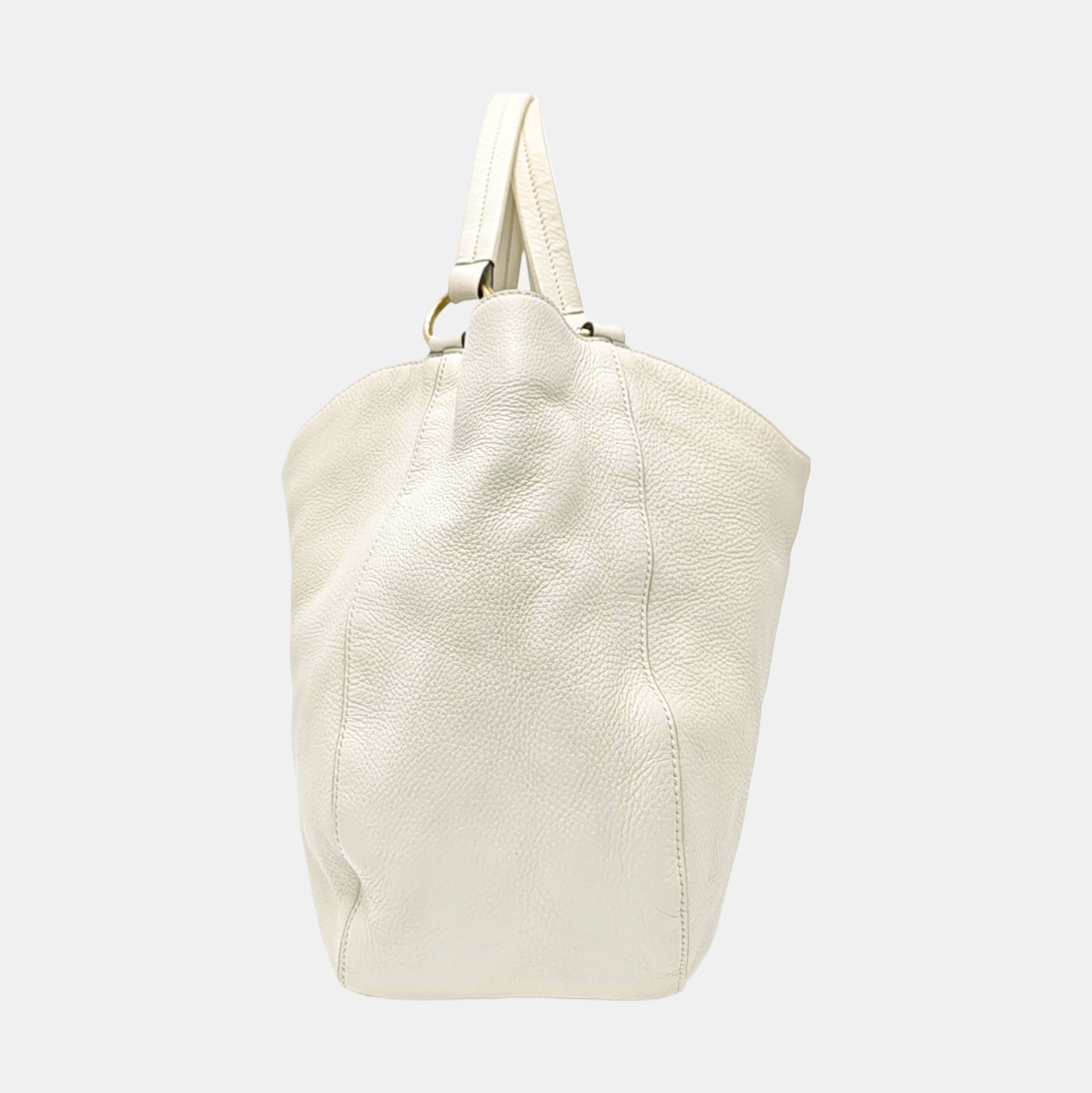 Sukey Calfskin White