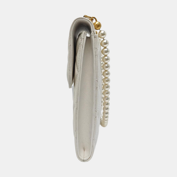 Quilted Calfskin White