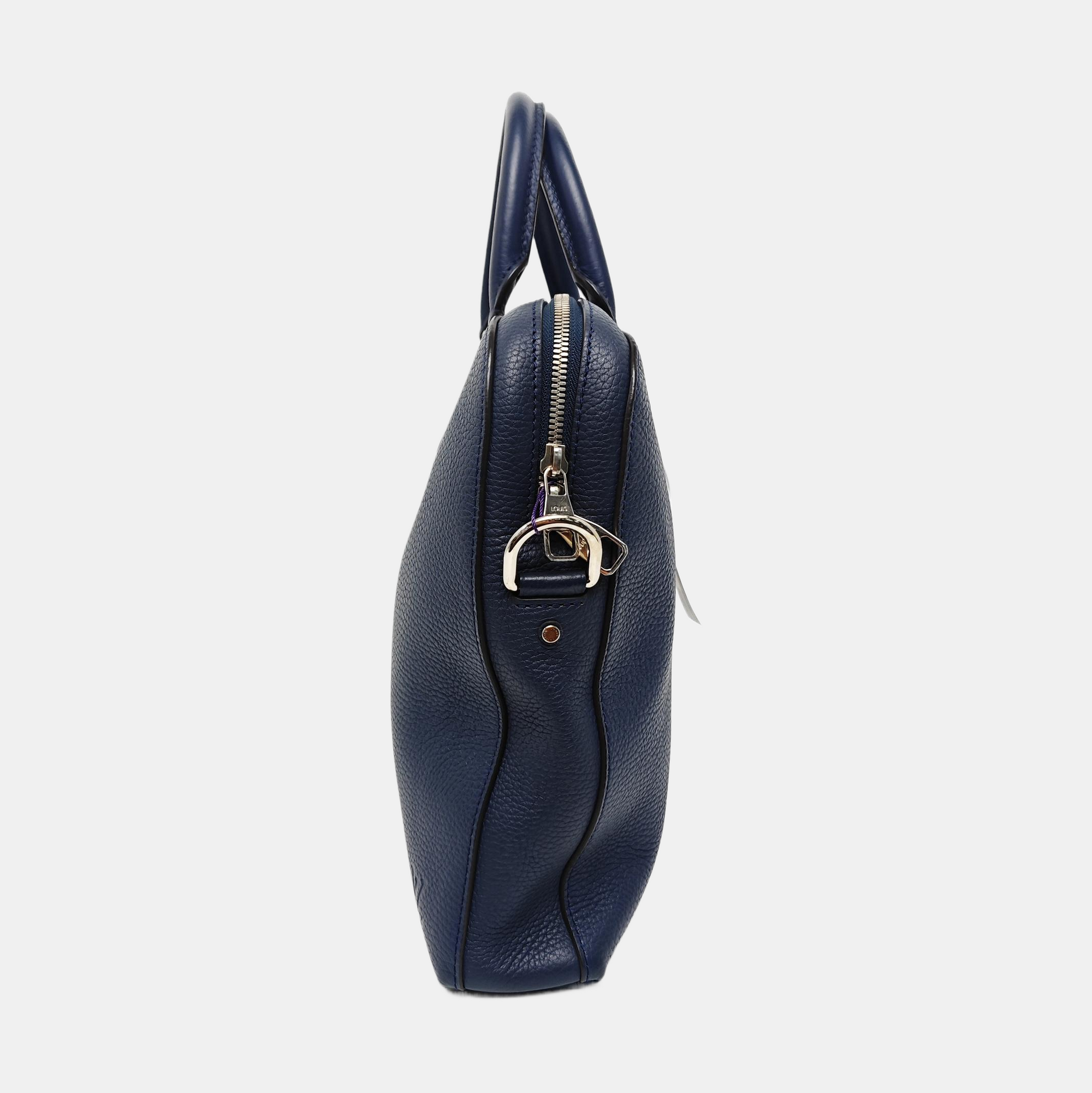 Calfskin Shoulder Bag Blue