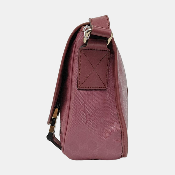 Monogram Coated Canvas Red