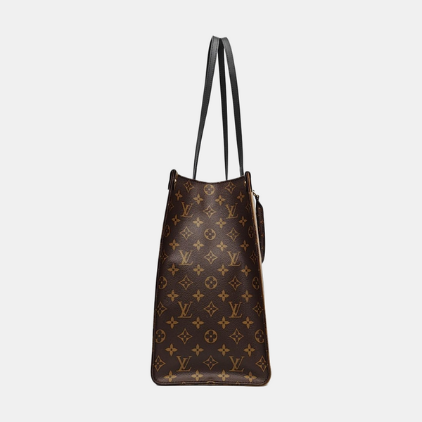 ONTHEGO GM Monogram Coated Canvas Brown