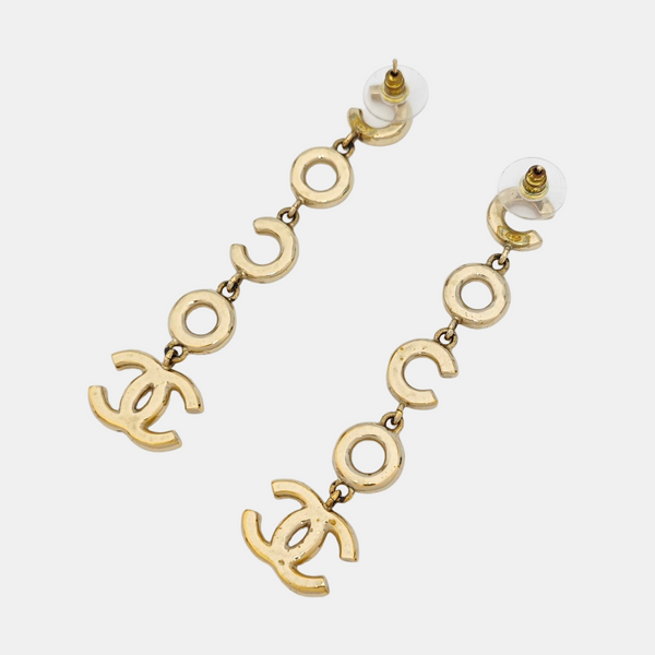 Metal Gold Earrings