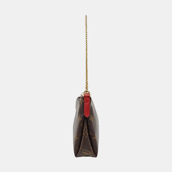 PALLAS BB Monogram Coated Canvas Brown