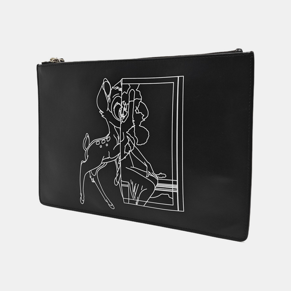Calfskin Clutch Black
