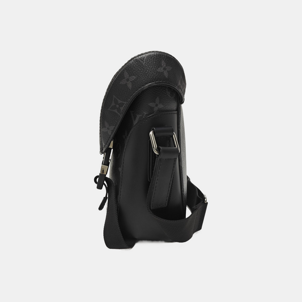 VOYAGER PM Monogram Coated Canvas Black