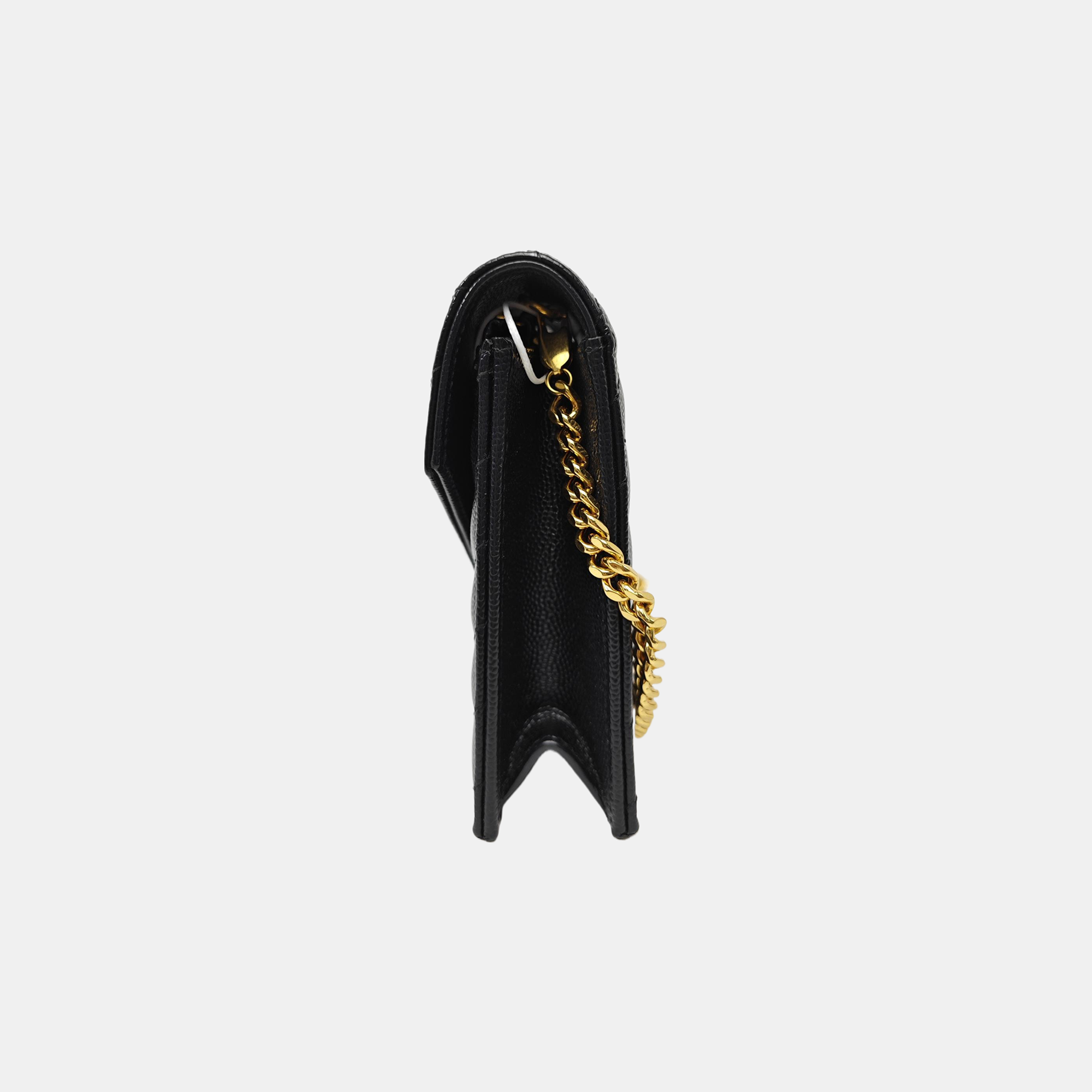 MONOGRAM WOC Chevron Calfskin Black
