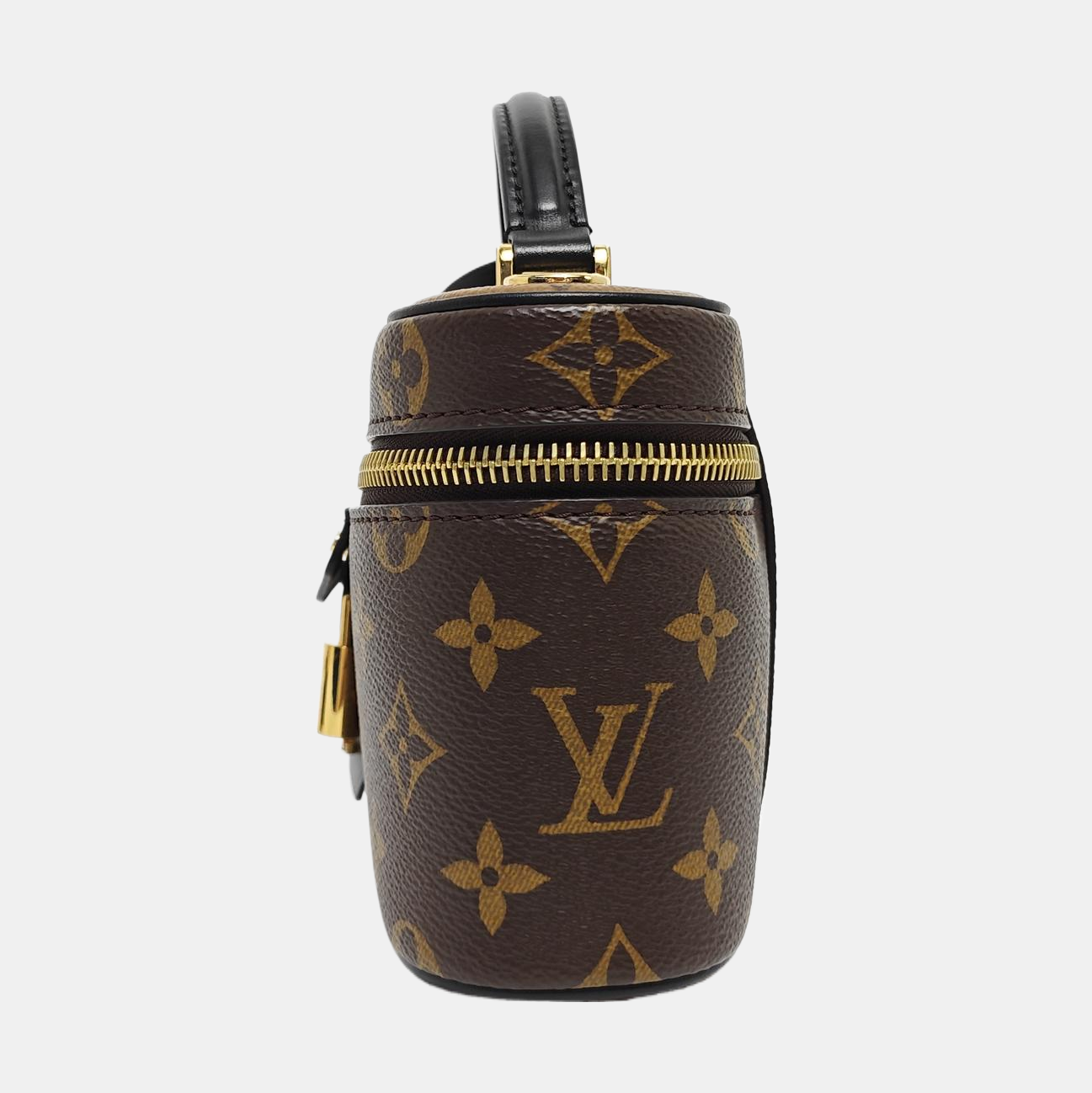 Vanity Chain Pouch Monogram Coated Canvas Brown