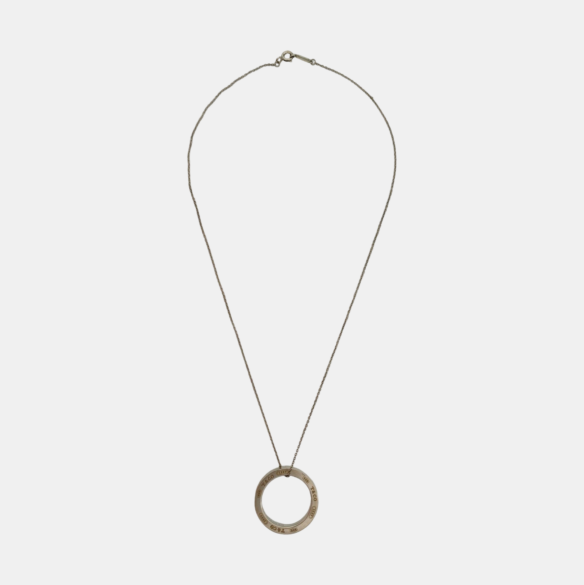 Tiffany 1837 925 Sterling Silver Necklace