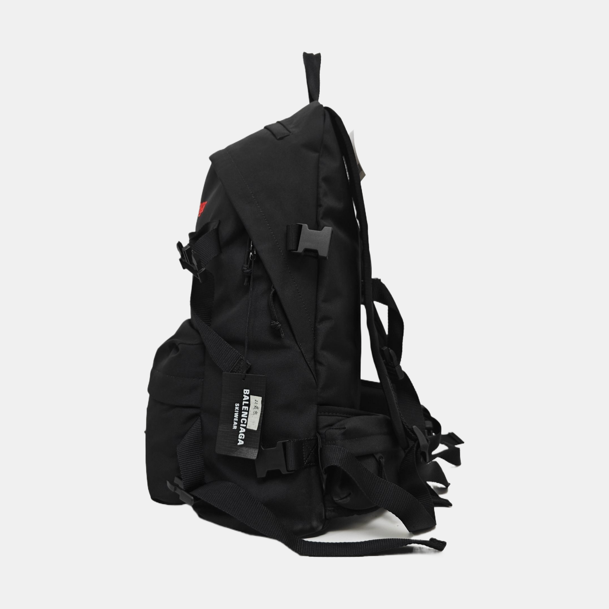 Nylon Backpack Black