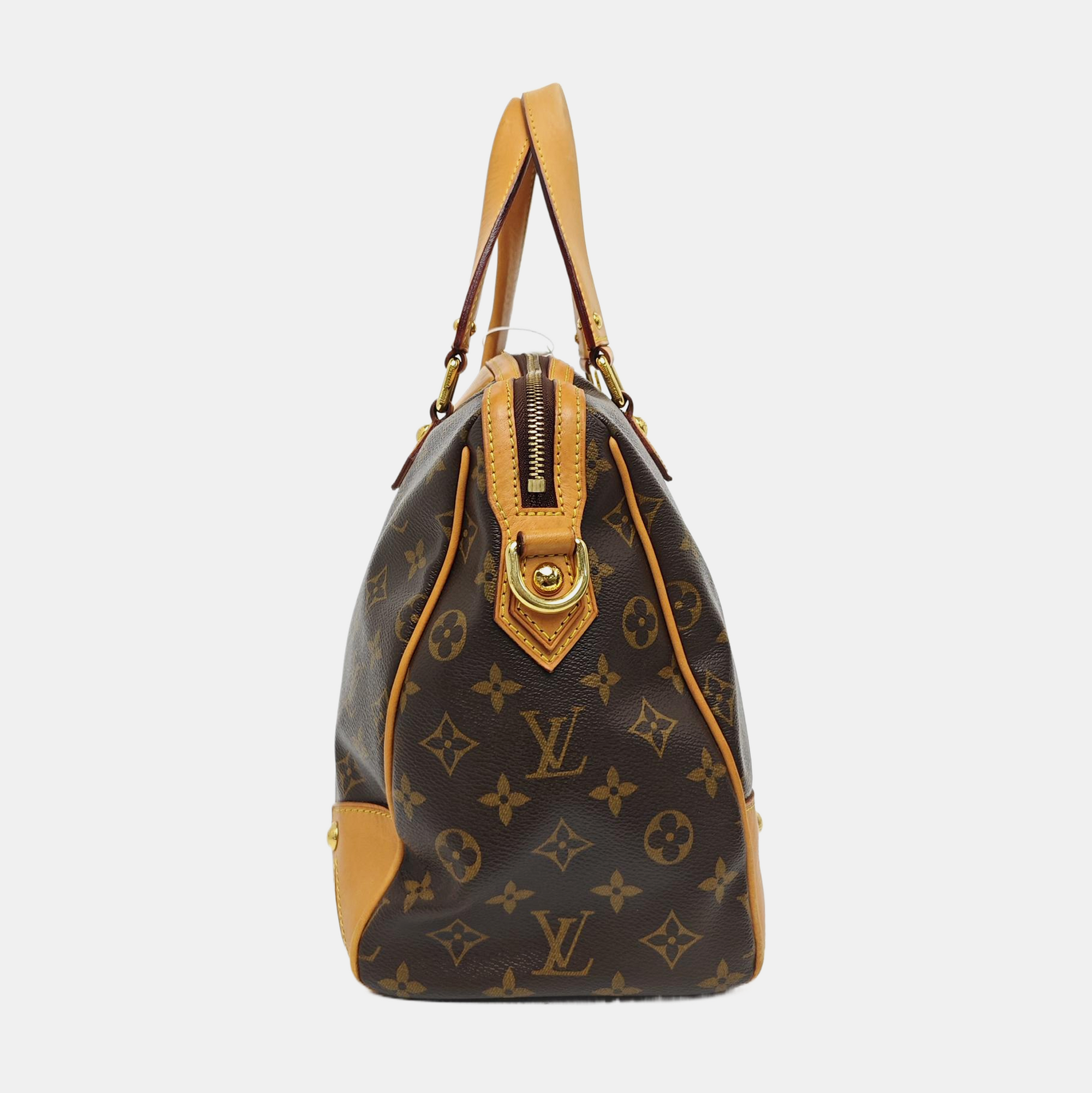 RETIRO NM Monogram Coated Canvas Brown