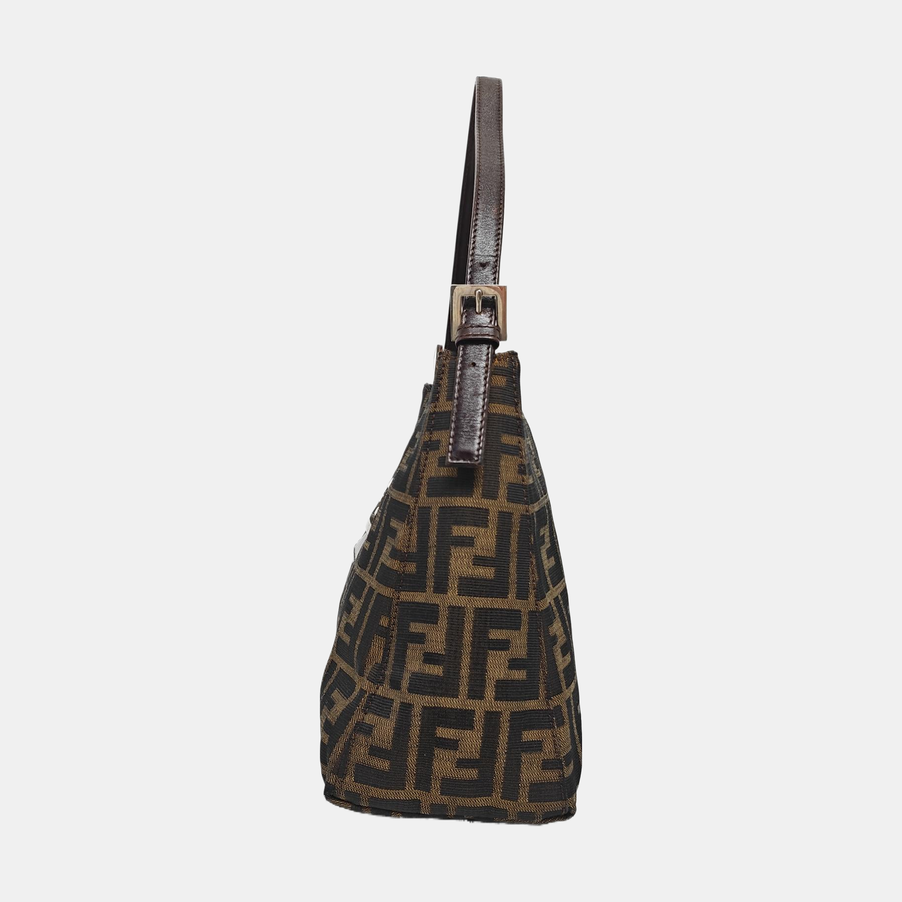 Canvas Shoulder Bag Brown