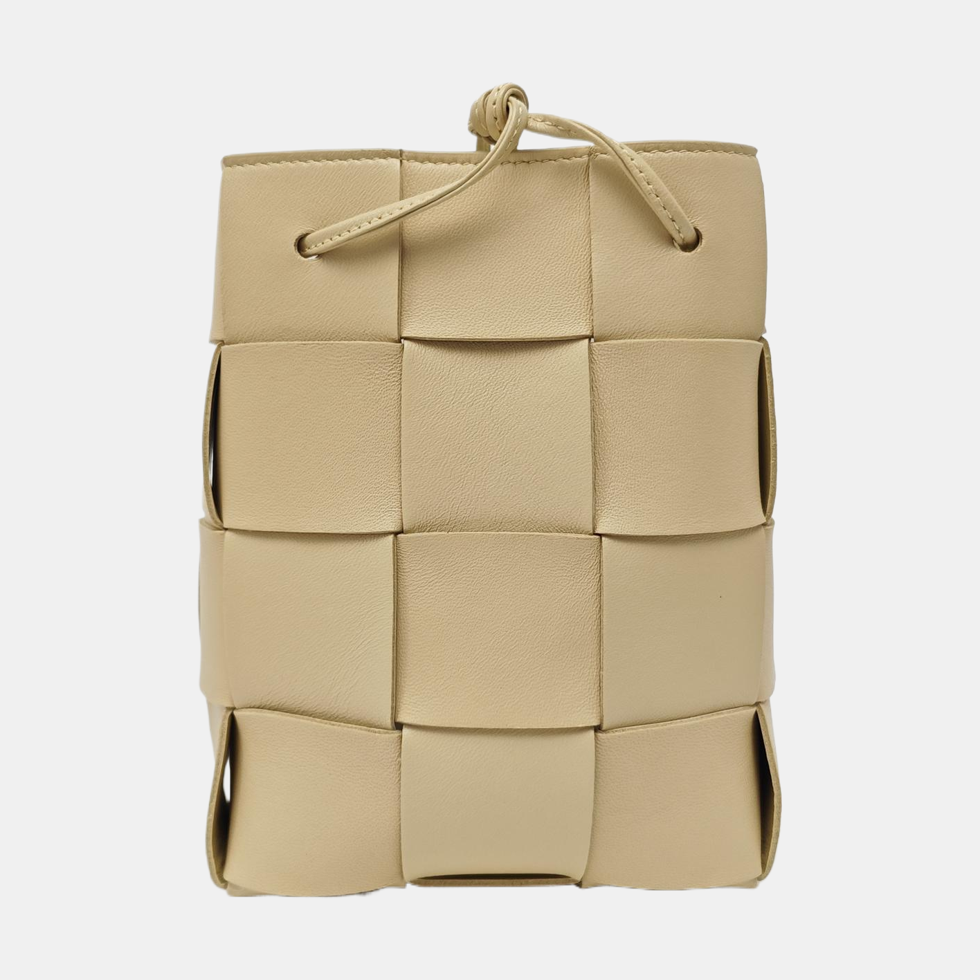 Cassette Small Leather Beige