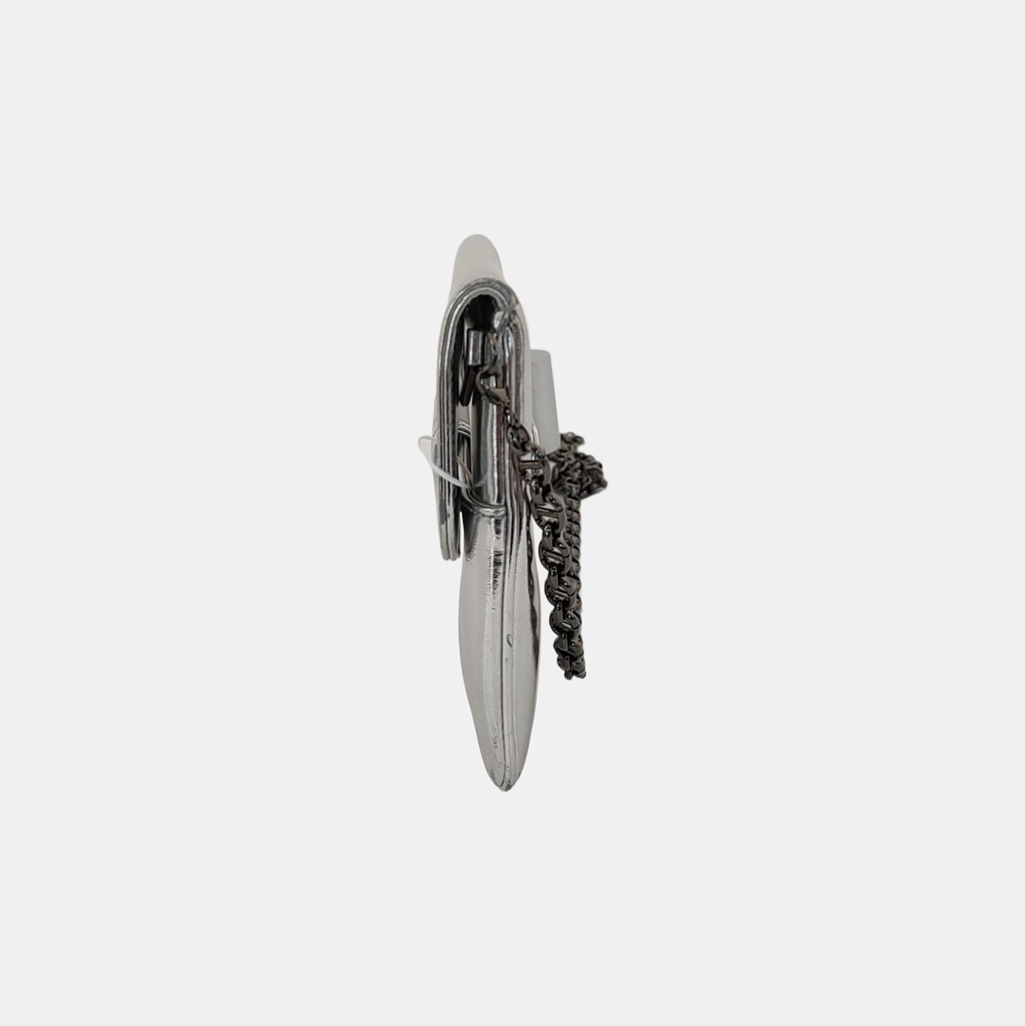 Diordouble Medium Calfskin Silver