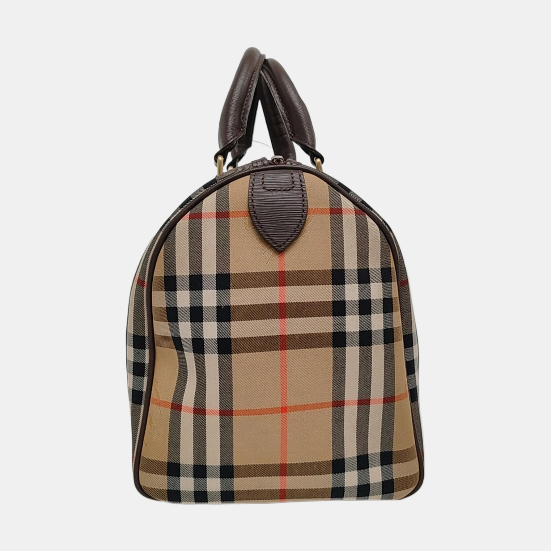 Canvas Top Handle Bag Beige