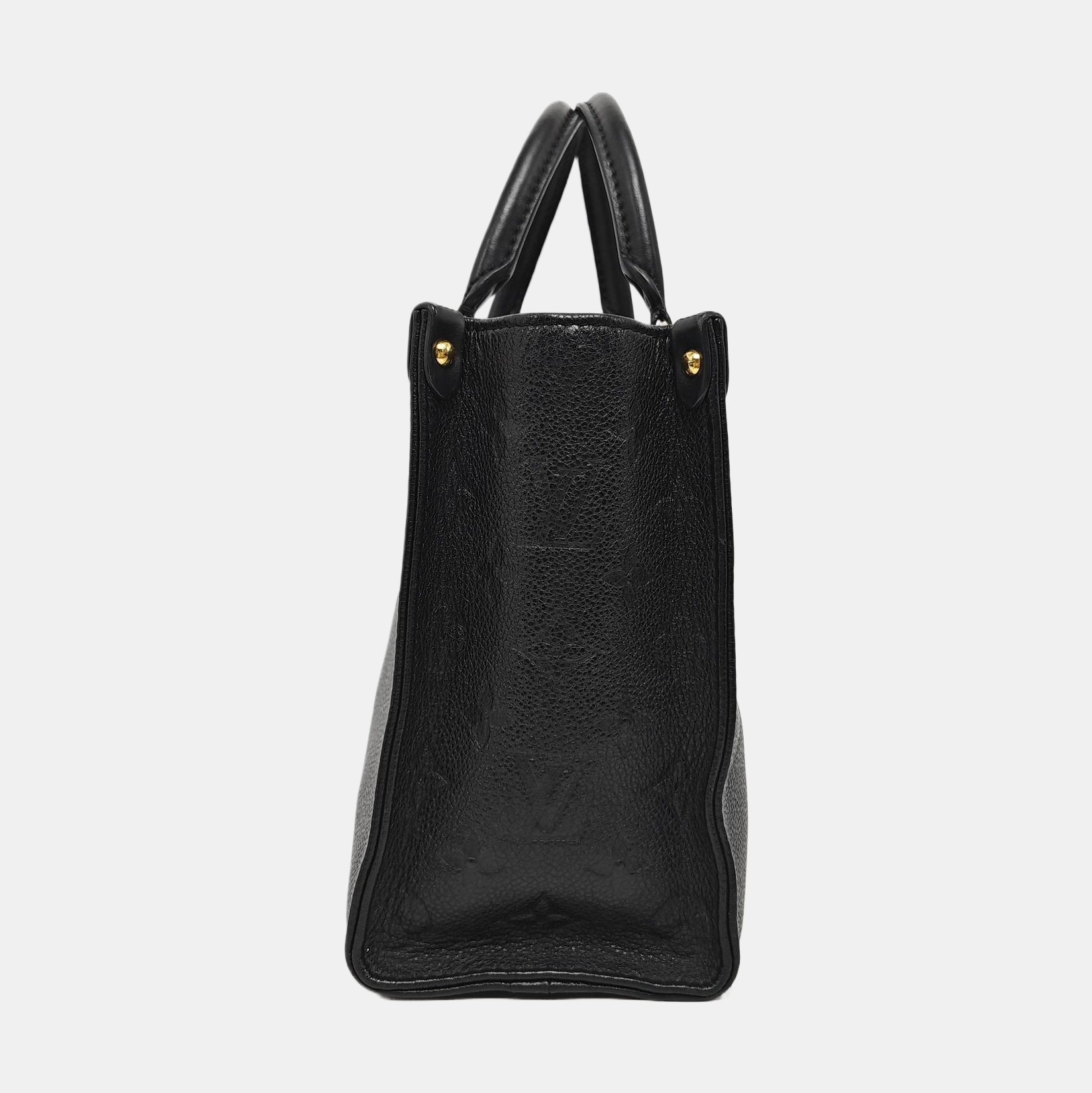 ONTHEGO PM Monogram Calfskin Black