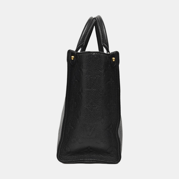 ONTHEGO PM Monogram Calfskin Black