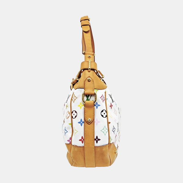 LV × TM GRETA Monogram Coated Canvas White