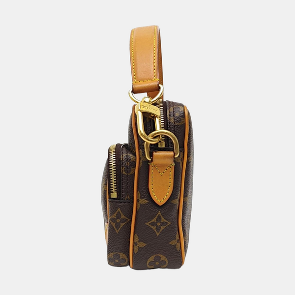 NIL Monogram Coated Canvas Brown