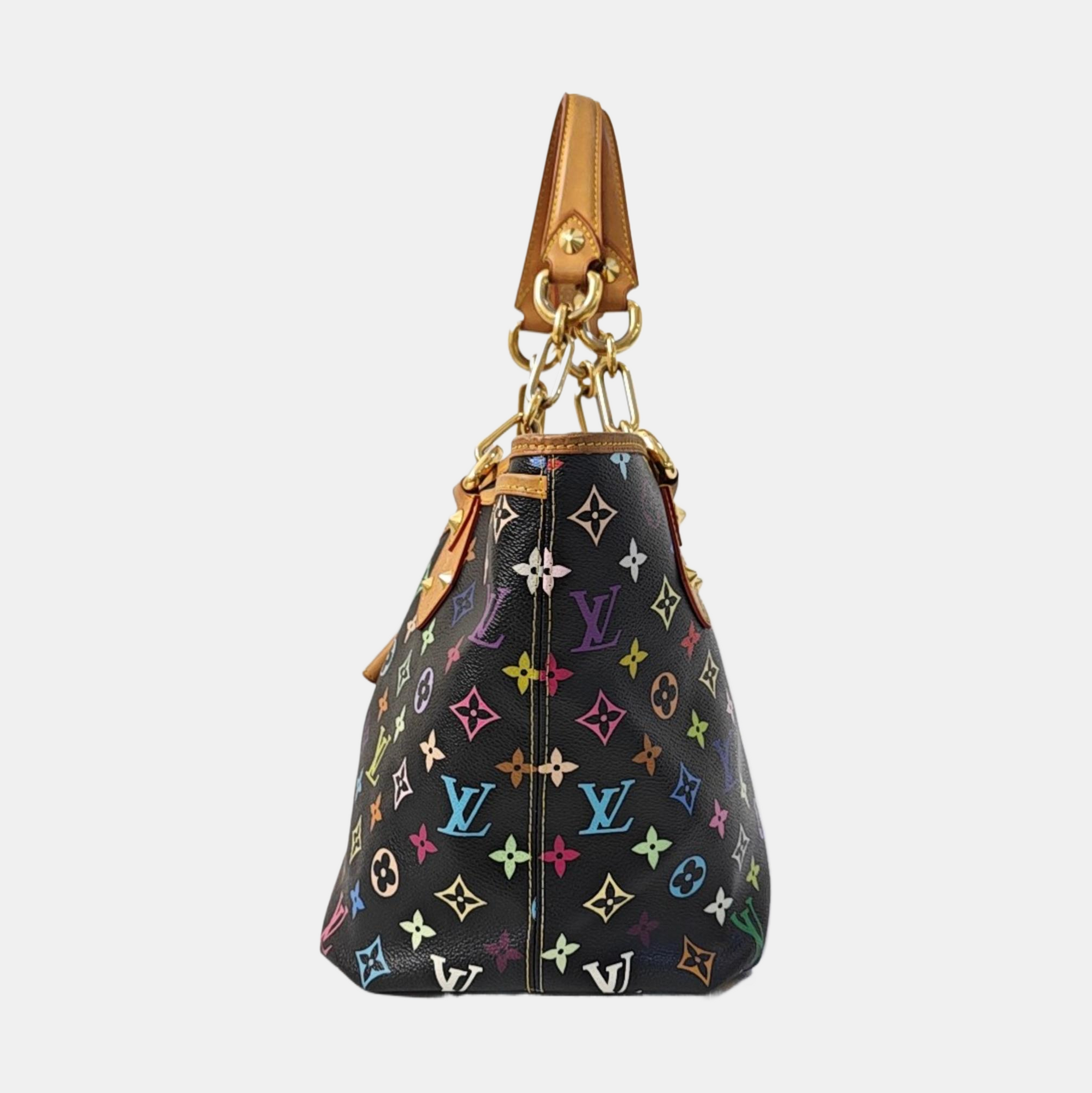LV × TM ANNIE GM Monogram Coated Canvas Black