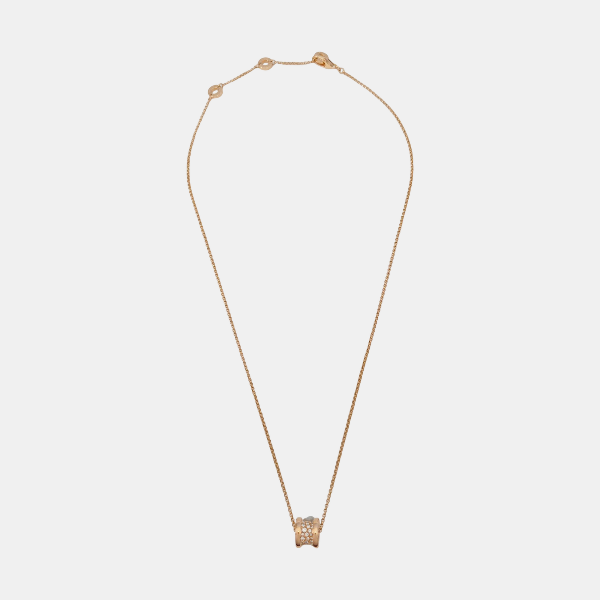 B.ZERO1 18k Rose Gold Necklace