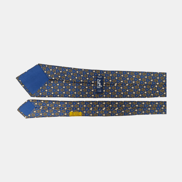 Mulberry Silk Tie Blue