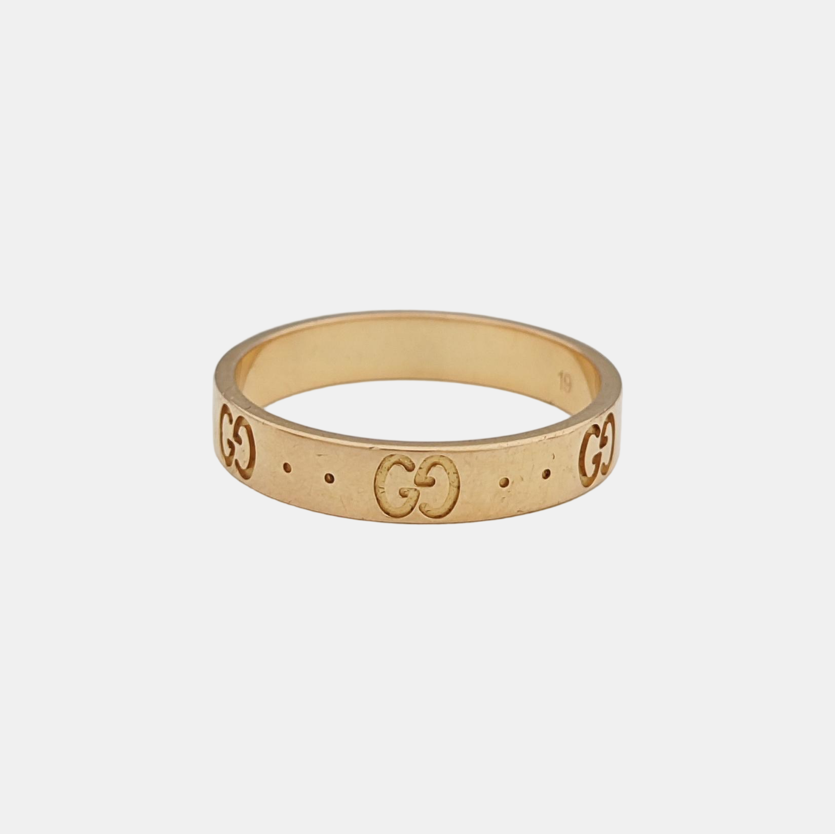 Icon 18k Gold Rose Gold Ring HK 19