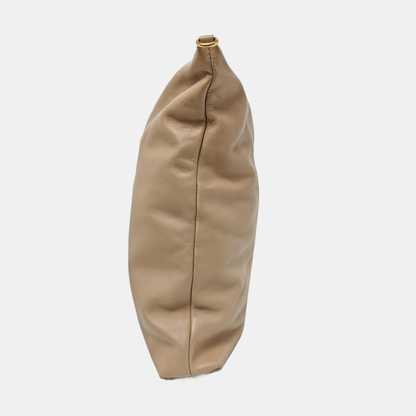 Lambskin Shoulder Bag Beige
