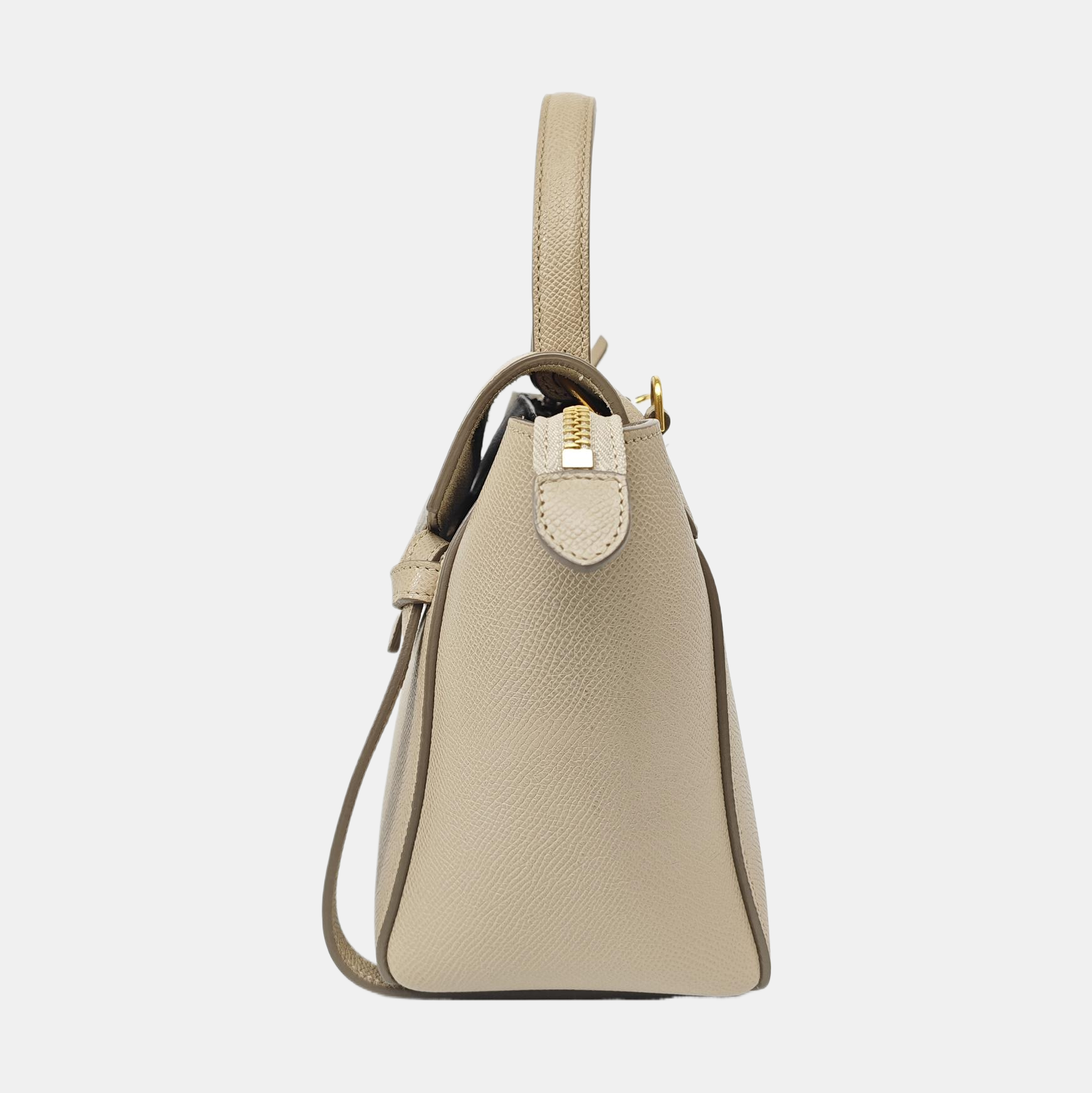BELT Nano Calfskin Beige